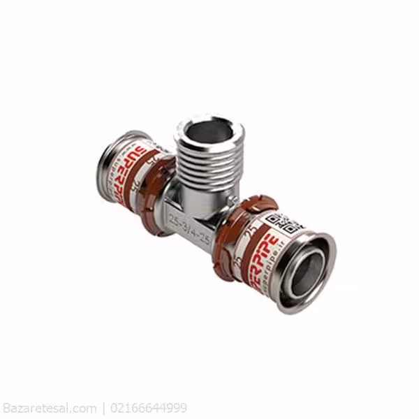 سه راه پرسي روپيچ 25×3/4×25 سوپرپایپ