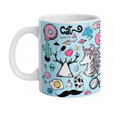 ماگ دارلی طرح فانتزی مدل DarlyM491