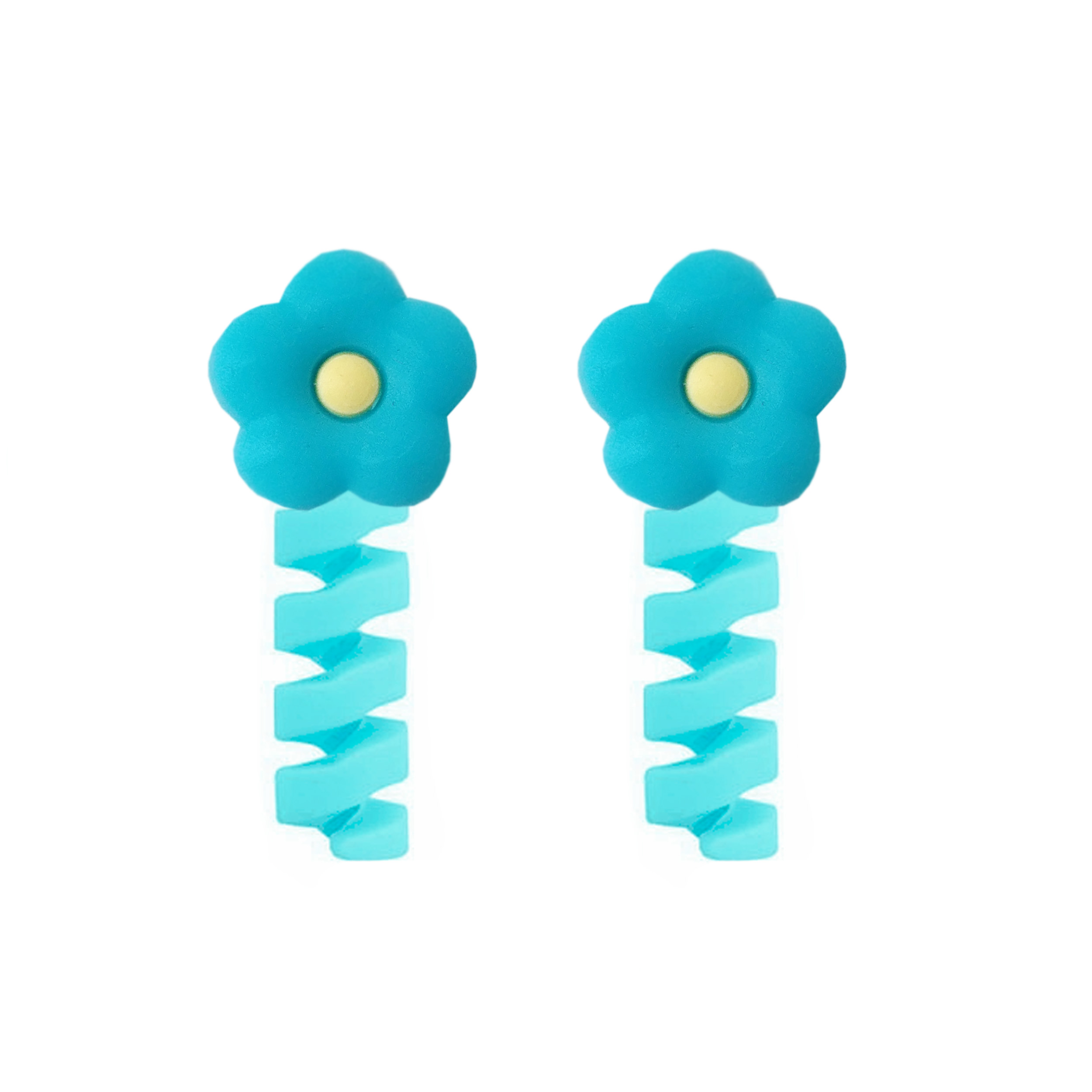 محافظ کابل طرح گل کد Flower-20 بسته دو عددی