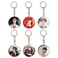 جاکلیدی خندالو مدل سونگهوا گروه ایتیز ATEEZ کد 1273B مجموعه 6 عددی