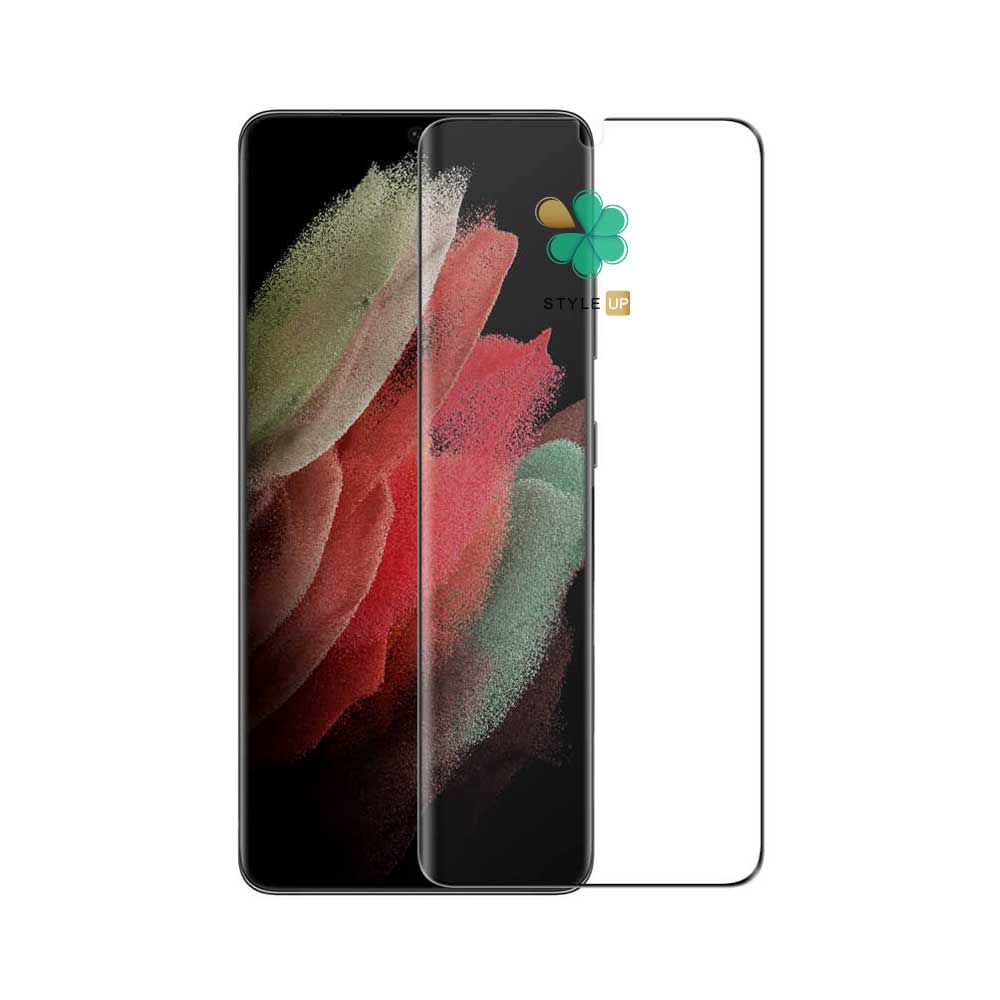 پک دوتایی محافظ صفحه نیلکین گوشی سامسونگ Galaxy S21 Ultra 5G مدل Impact Resistant Curved