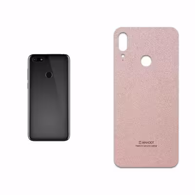 برچسب پوششی ماهوت مدل Rose Gold Leather مناسب برای گوشی موبایل موتورولا Moto E6 Plus
