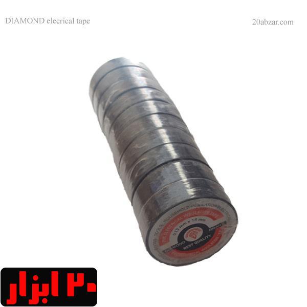 نوار چسب برق الماس مشکی (DIAMOND) بسته ده عددی