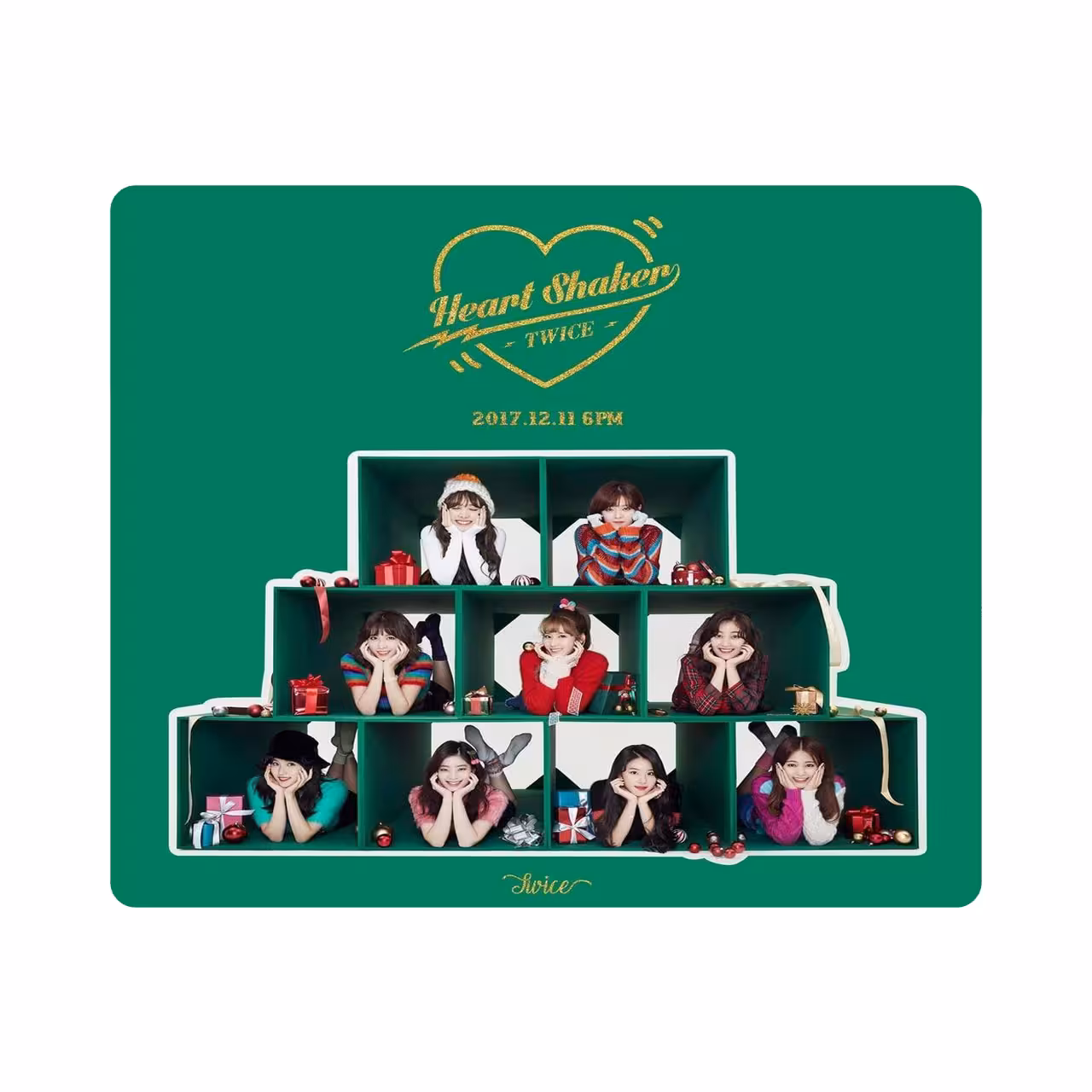 ماوس پد طرح گروه توایس TWICE کد pc3