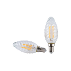 لامپ شمعی شعاع پارس مدل SP-C35-P