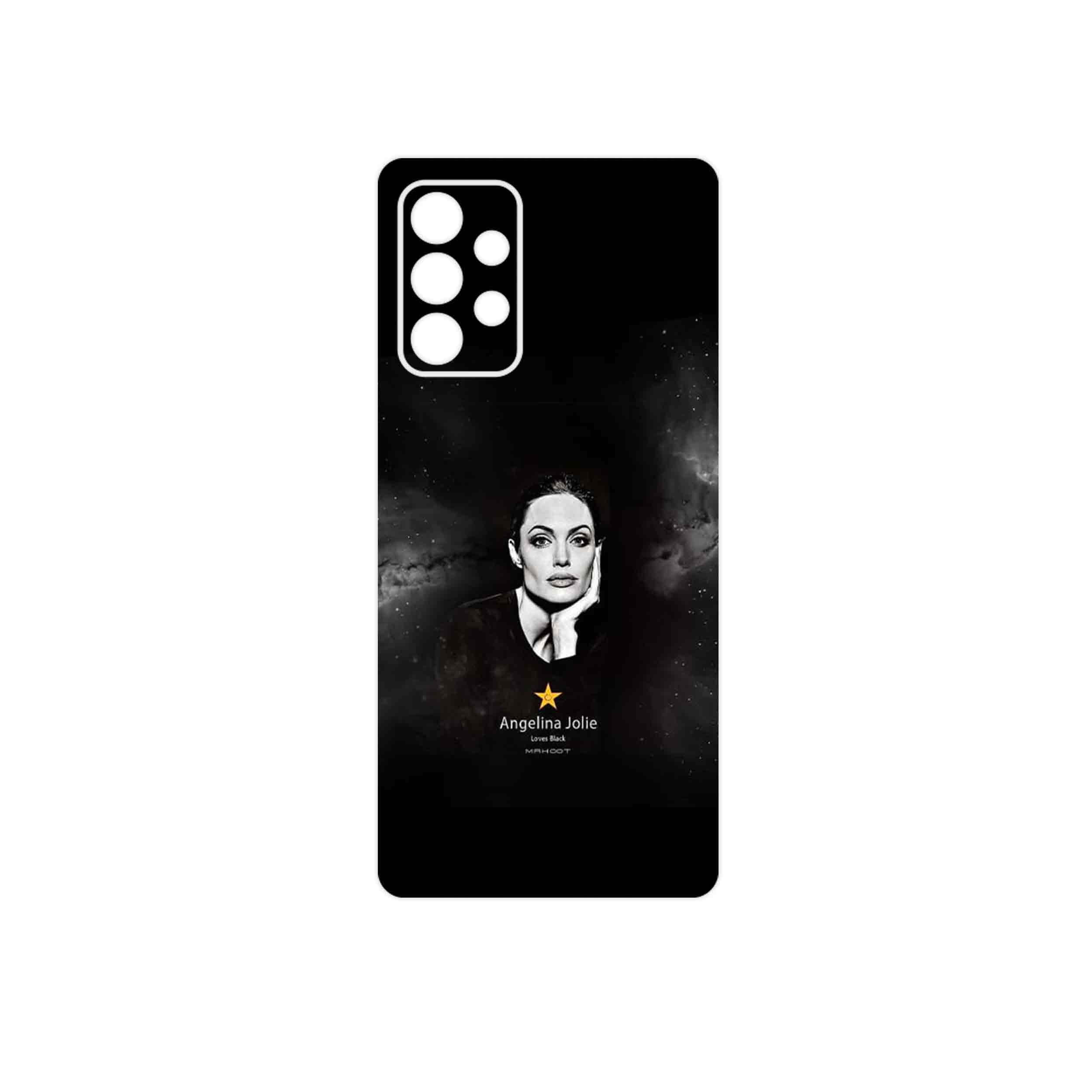 برچسب پوششی ماهوت مدل Angelina Jolie مناسب برای گوشی موبایل سامسونگ Galaxy A52 4G