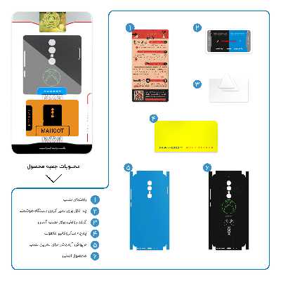 برچسب پوششی ماهوت مدل XBOX-FullSkin مناسب برای گوشی موبایل جی ال ایکس Shahin