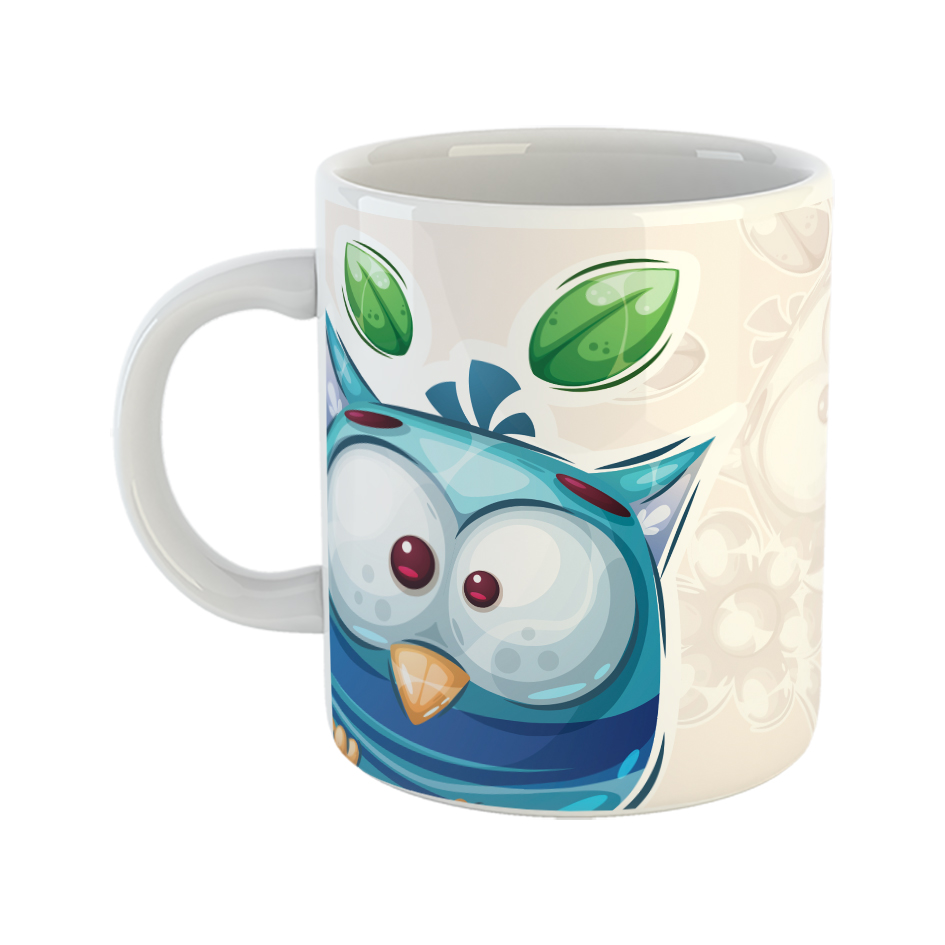 ماگ طرح جغد مدل فرنوش