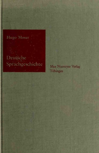 خرید و دانلود نسخه کامل کتاب Deutsche Sprachgeschichte