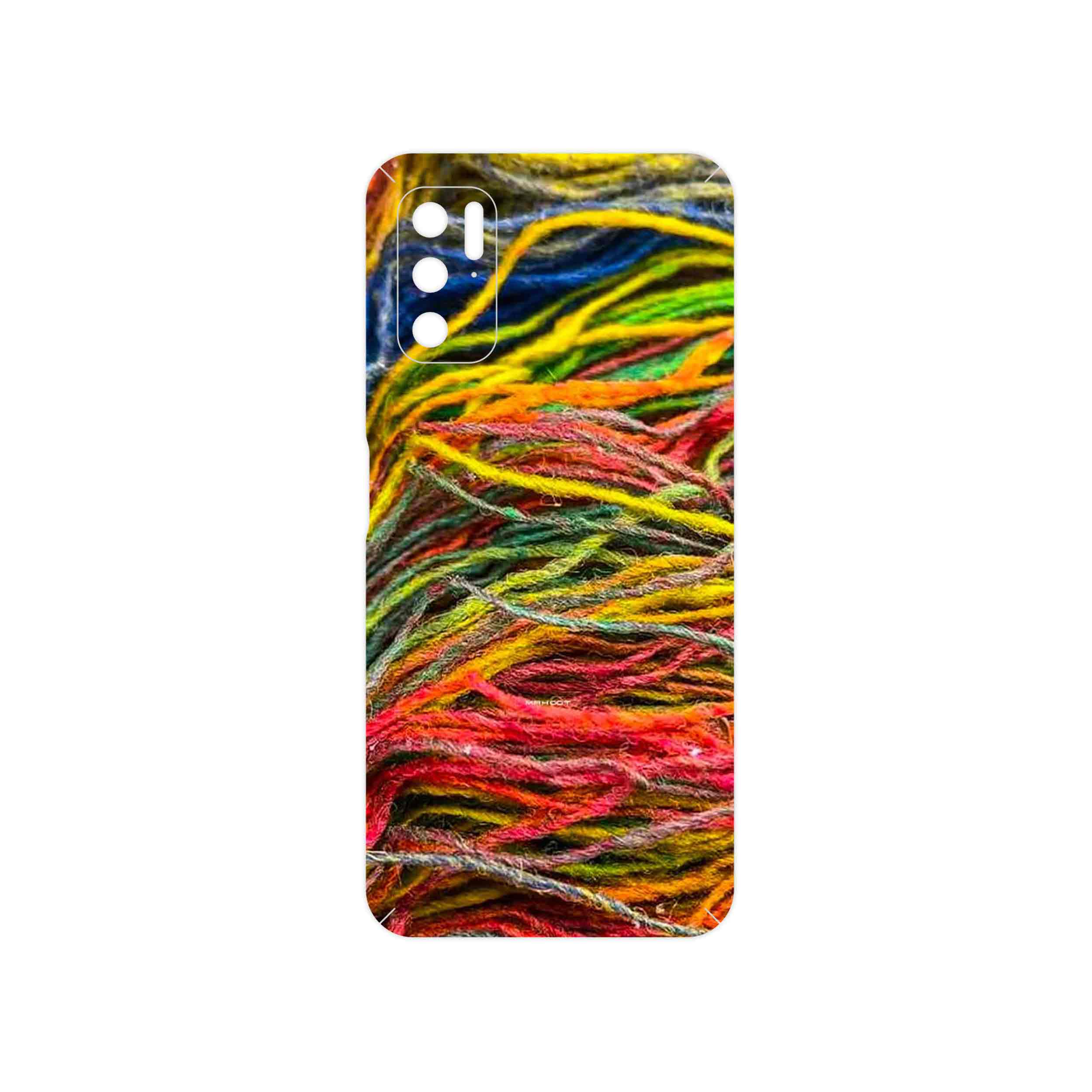 برچسب پوششی ماهوت مدل Fabric Texture 9 مناسب برای گوشی موبایل شیائومی Redmi Note 11SE