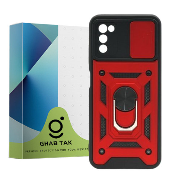 کاور قاب تک مدل استندی کد Grd08B مناسب برای گوشی موبایل سامسونگ Galaxy A03s