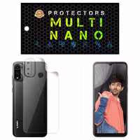 محافظ صفحه نمایش مولتی نانو مدل X-SFT مناسب برای گوشی موبایل لاوا X3  به همراه محافظ پشت گوشی | کالا برتری