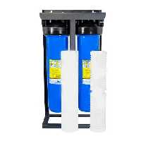 پیش تصفیه آب دو مرحله ای سوفیلتر  جامبو مدل توری الیاف 20 اینچ