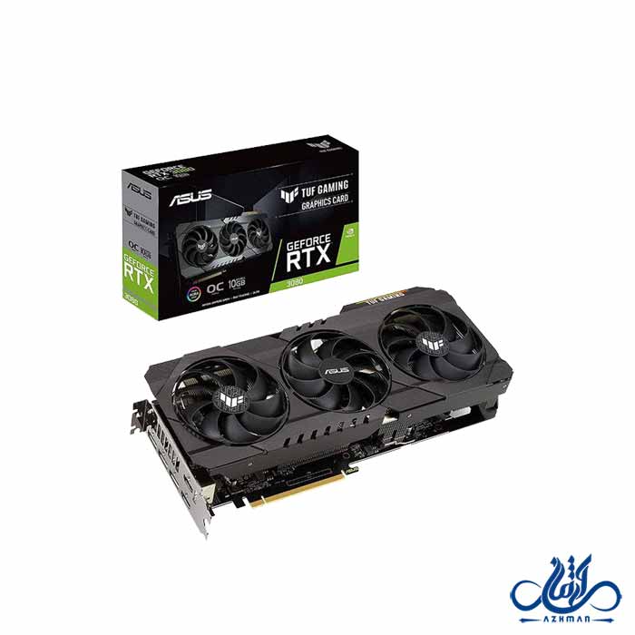 کارت گرافیک ایسوس TUF RTX3080 O10G HHR GAMING