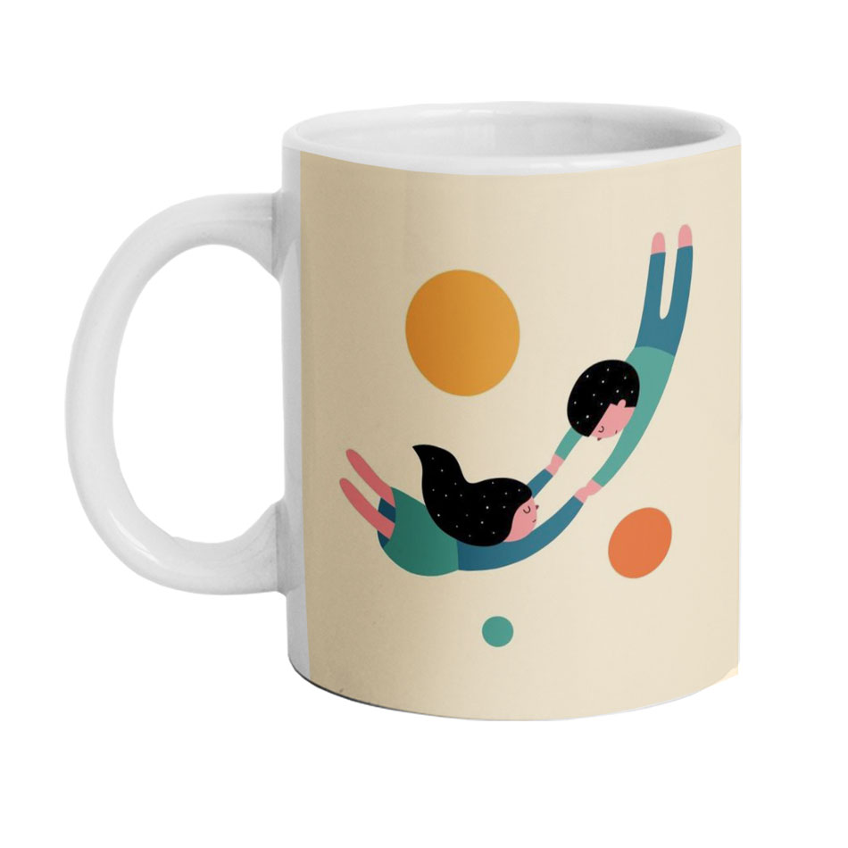 ماگ طرح عاشقانه مدل M2012