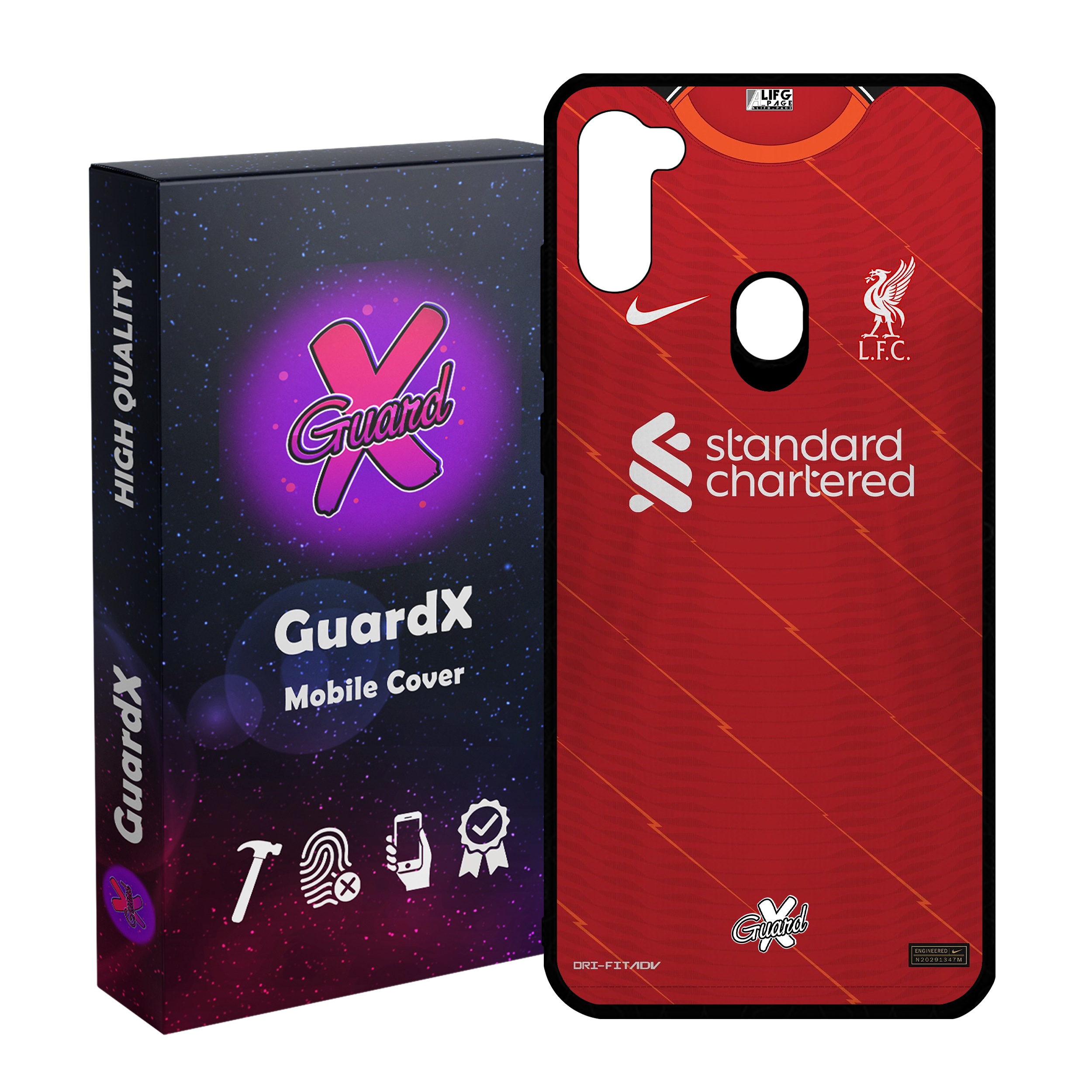 کاور گارد ایکس طرح لیورپول مدل CHL50381 مناسب برای گوشی موبایل سامسونگ Galaxy A11