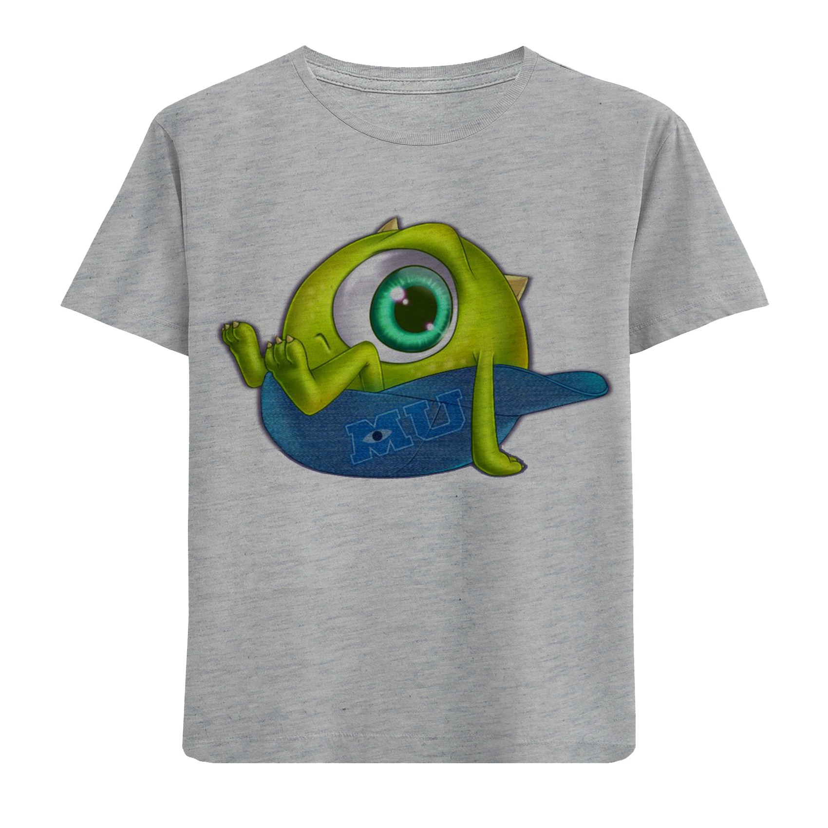 تی شرت بچگانه مدل هیولا F347