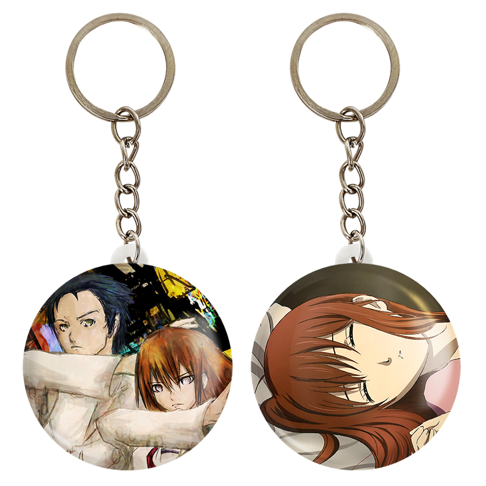 جاکلیدی خندالو مدل کوریسو ماکیسه و رینتارو انیمه اشتاینز گیت کد 1750117510 مجموعه 2 عددی