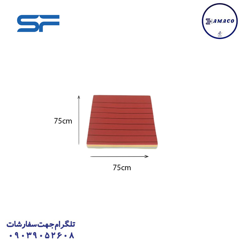 نوت 75*75 خط دار 10 رنگ کد 327 اس اف