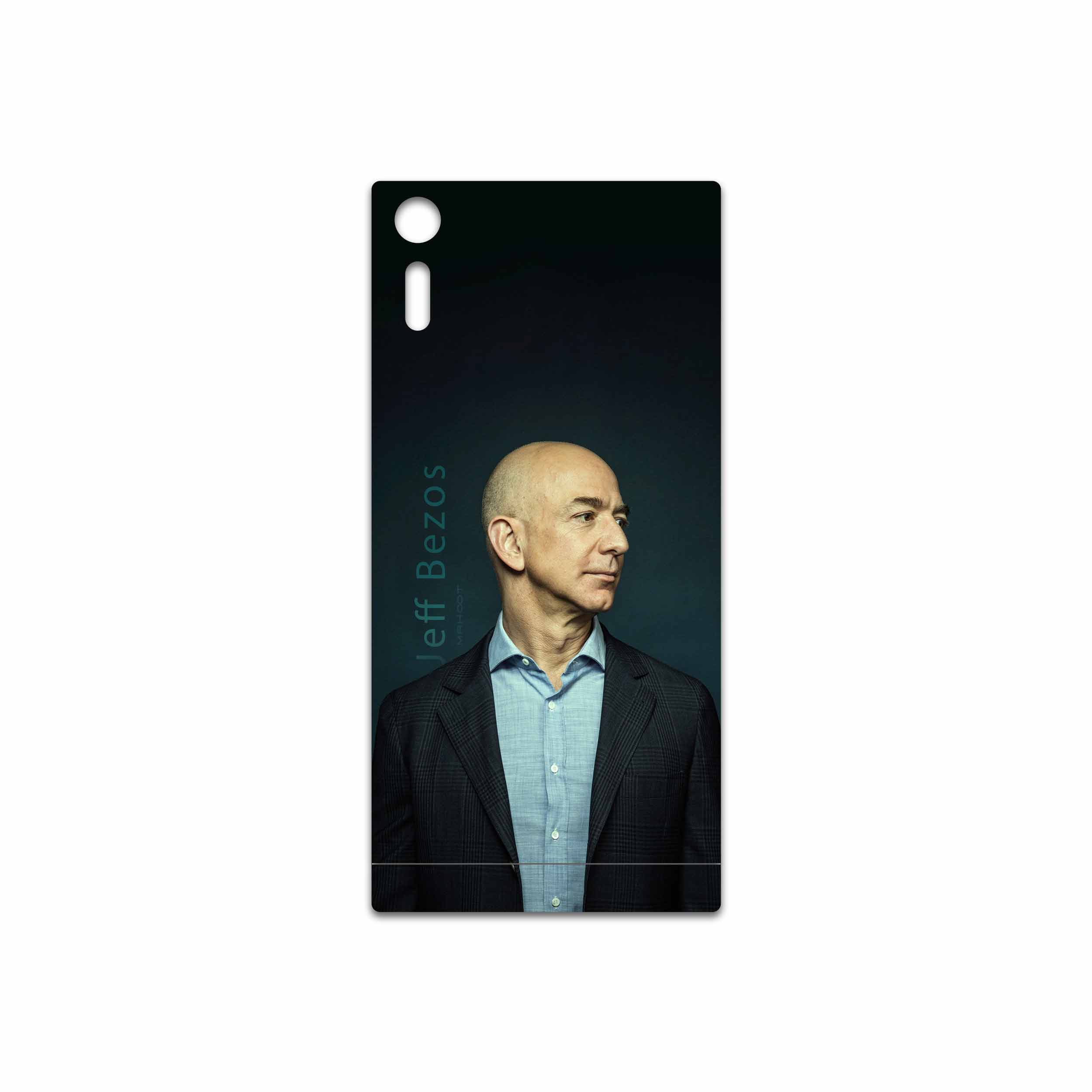 برچسب پوششی ماهوت مدل Jeff Bezos مناسب برای گوشی موبایل سونی Xperia XZ
