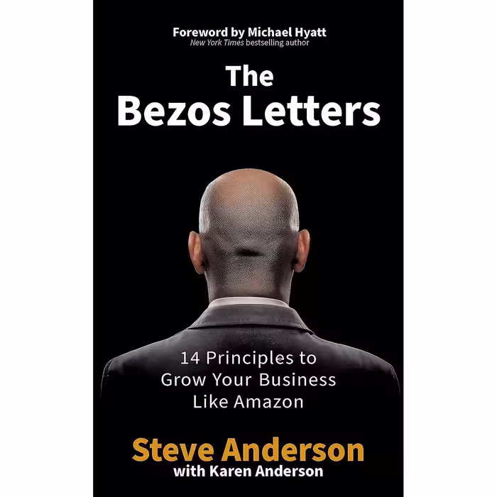 کتاب زبان اصلی The Bezos Letters اثر Steve Anderson and Karen Anderson