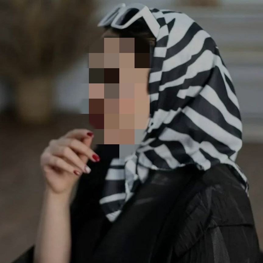 روسری زنانه مینی اسکارف نخی