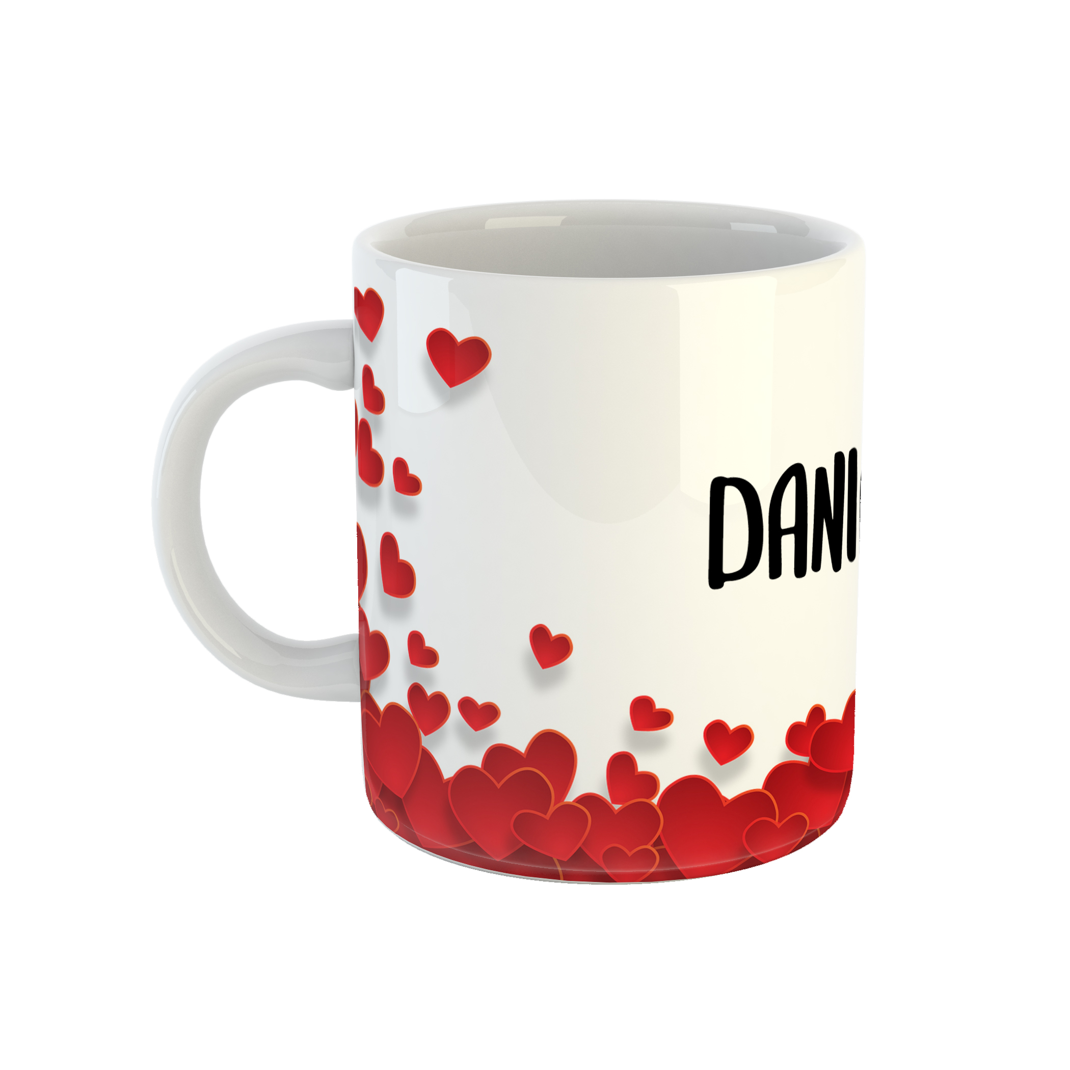 ماگ طرح قلب مدل دانیال