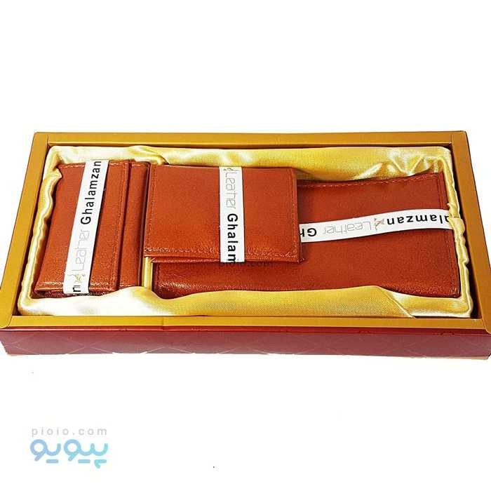 ست 3 تکه چرم طبیعی گوسفندی کد 501