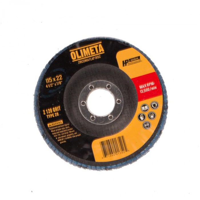 صفحه سنباده دیسکی سایز 115 اولیمتا مش 80