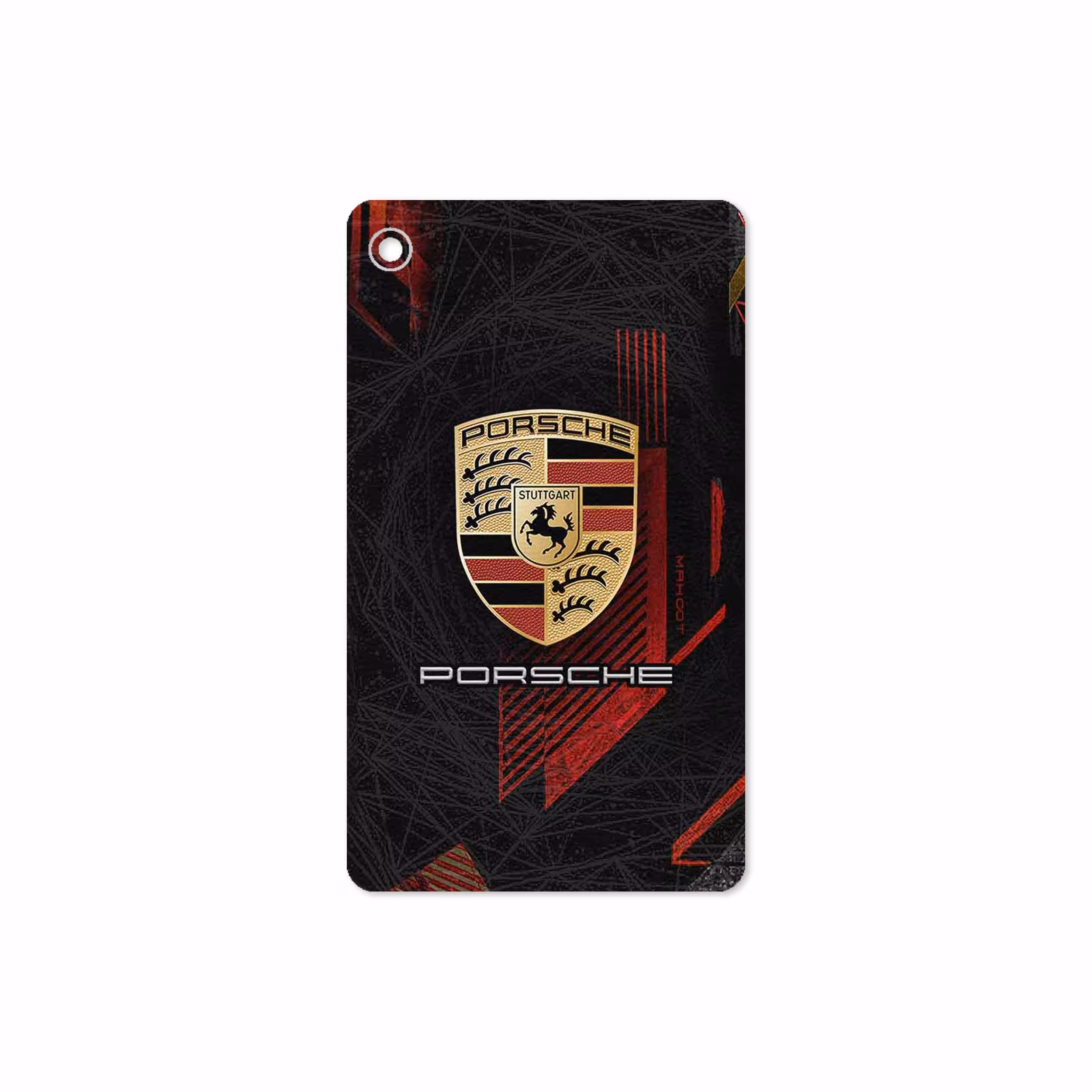 برچسب پوششی ماهوت مدل Porsche-Logo مناسب برای تبلت لنوو Tab M7 2019