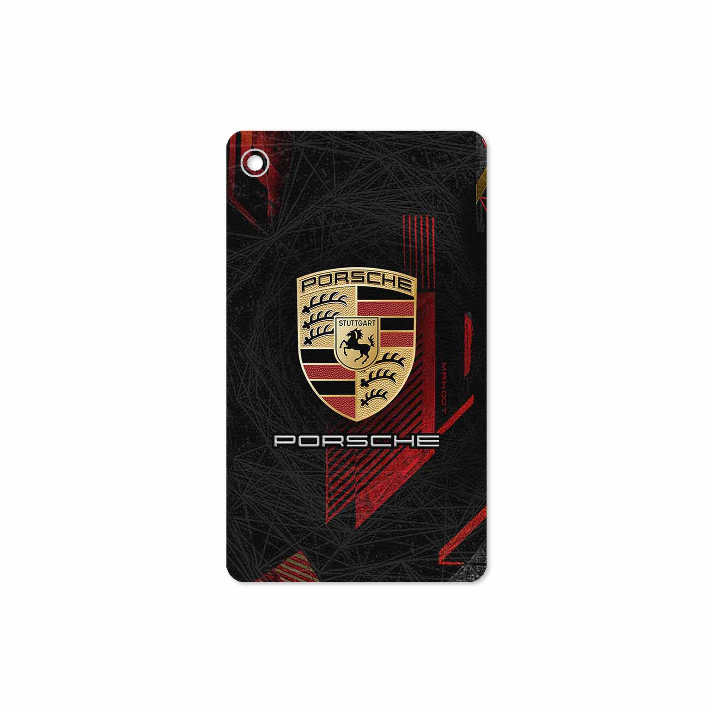 برچسب پوششی ماهوت مدل Porsche-Logo مناسب برای تبلت لنوو Tab M7 2019
