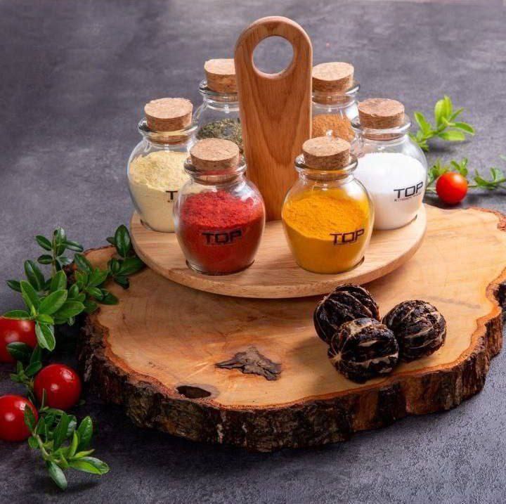 جا ادویه با زیره چوبی