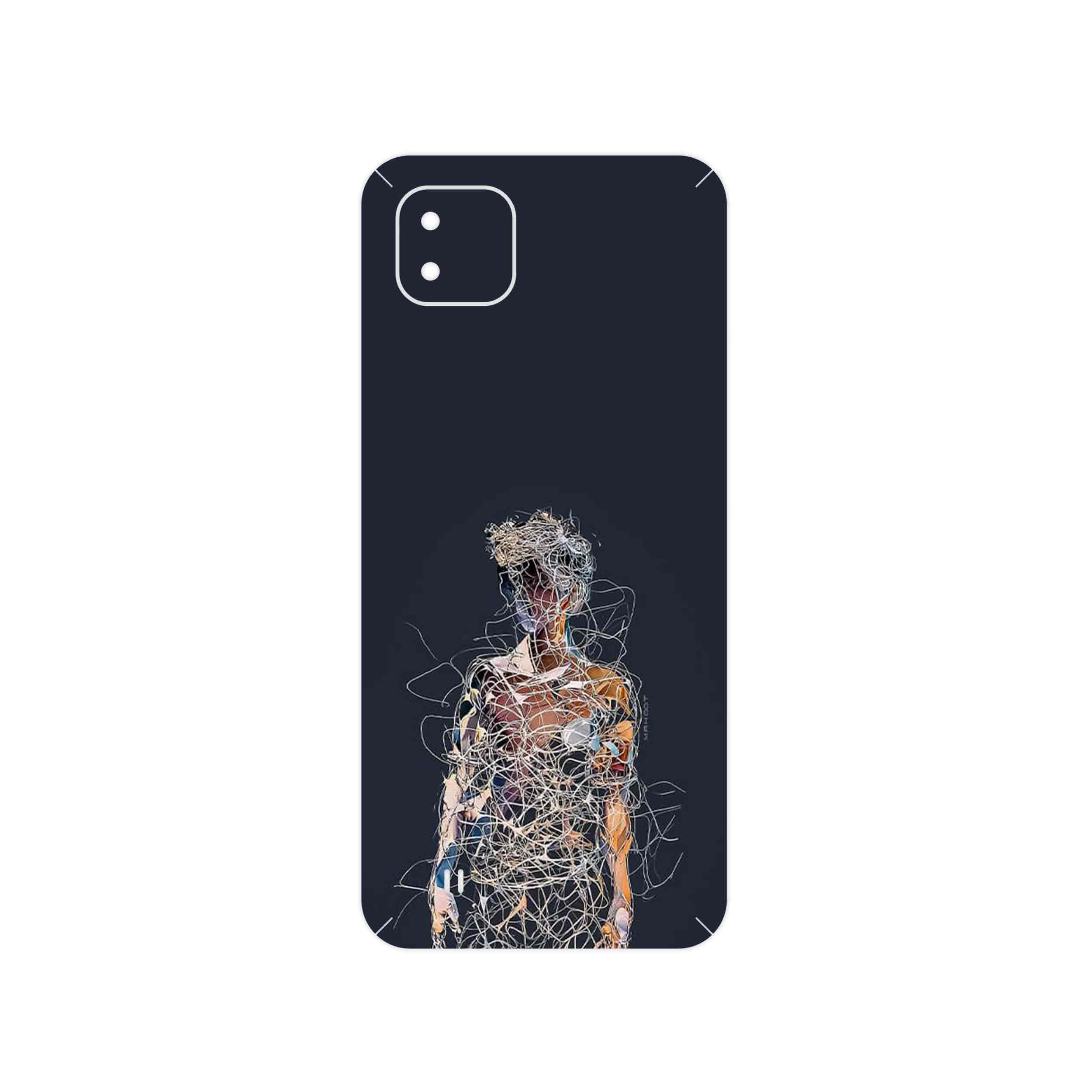 برچسب پوششی ماهوت مدل Strings Digital Art 1 مناسب برای گوشی موبایل ریلمی C11 2021