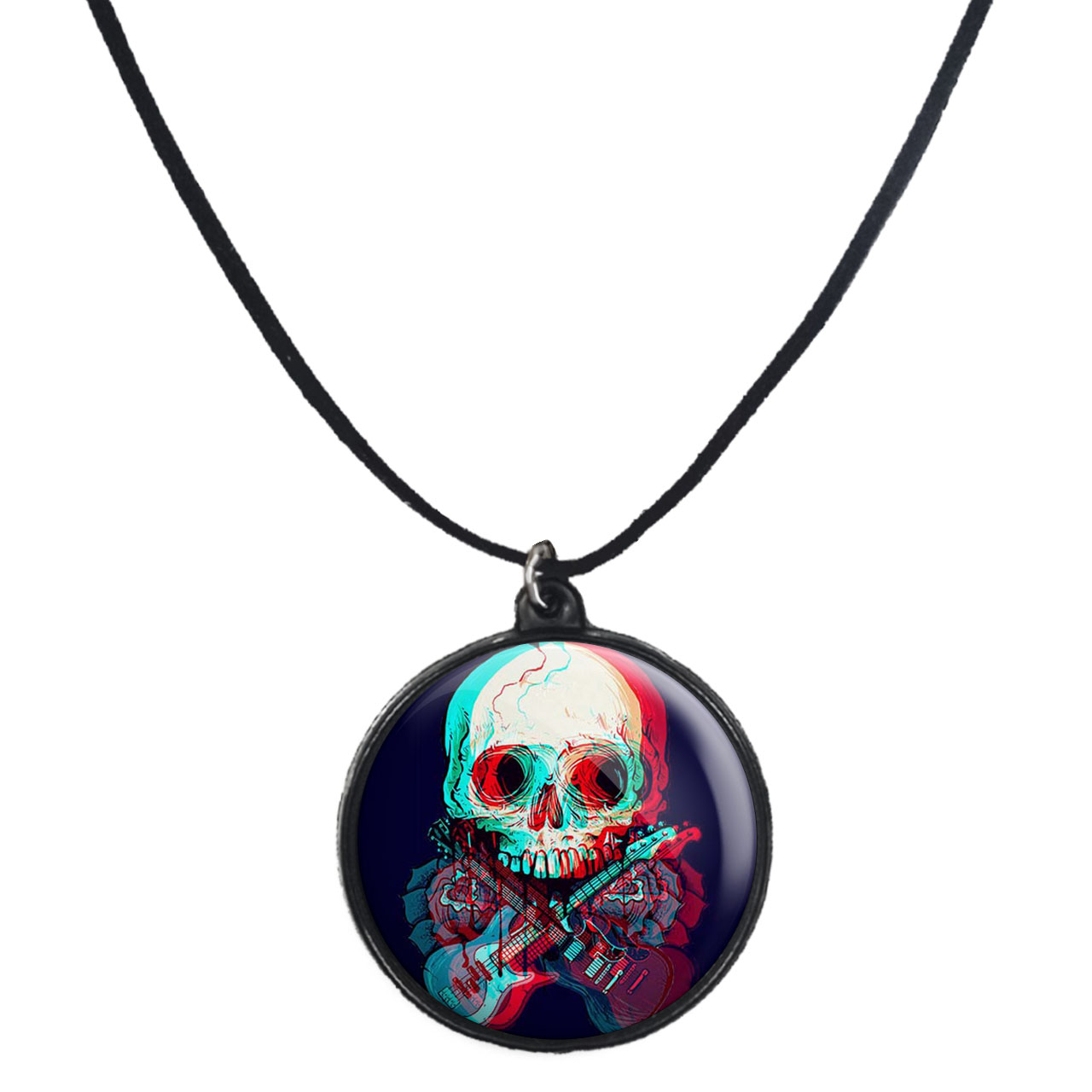 گردنبند پرمانه طرح اسکلت کد pmb.10683