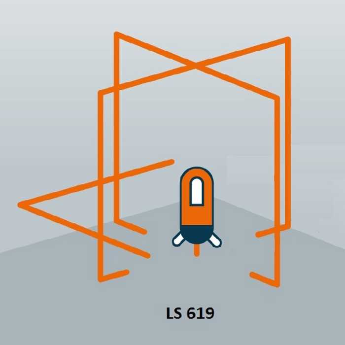 تراز لیزری خطی مدل LS619 لای سای