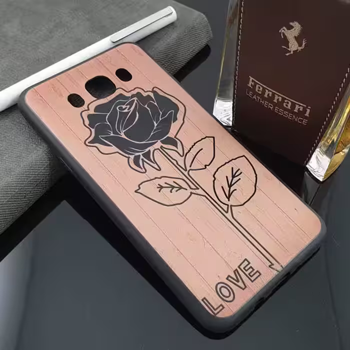 قاب ژله‌ای طرح چوب گوشی موبایل سامسونگ J7 2016