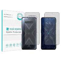 گلس صفحه نمایش و پشت گوشی شیائومی Black shark 4 مدل نانو هیدروژل گیمینگ برند راک اسپیس کدSS