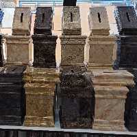 ست سطل و جادستمال طرح سنگ