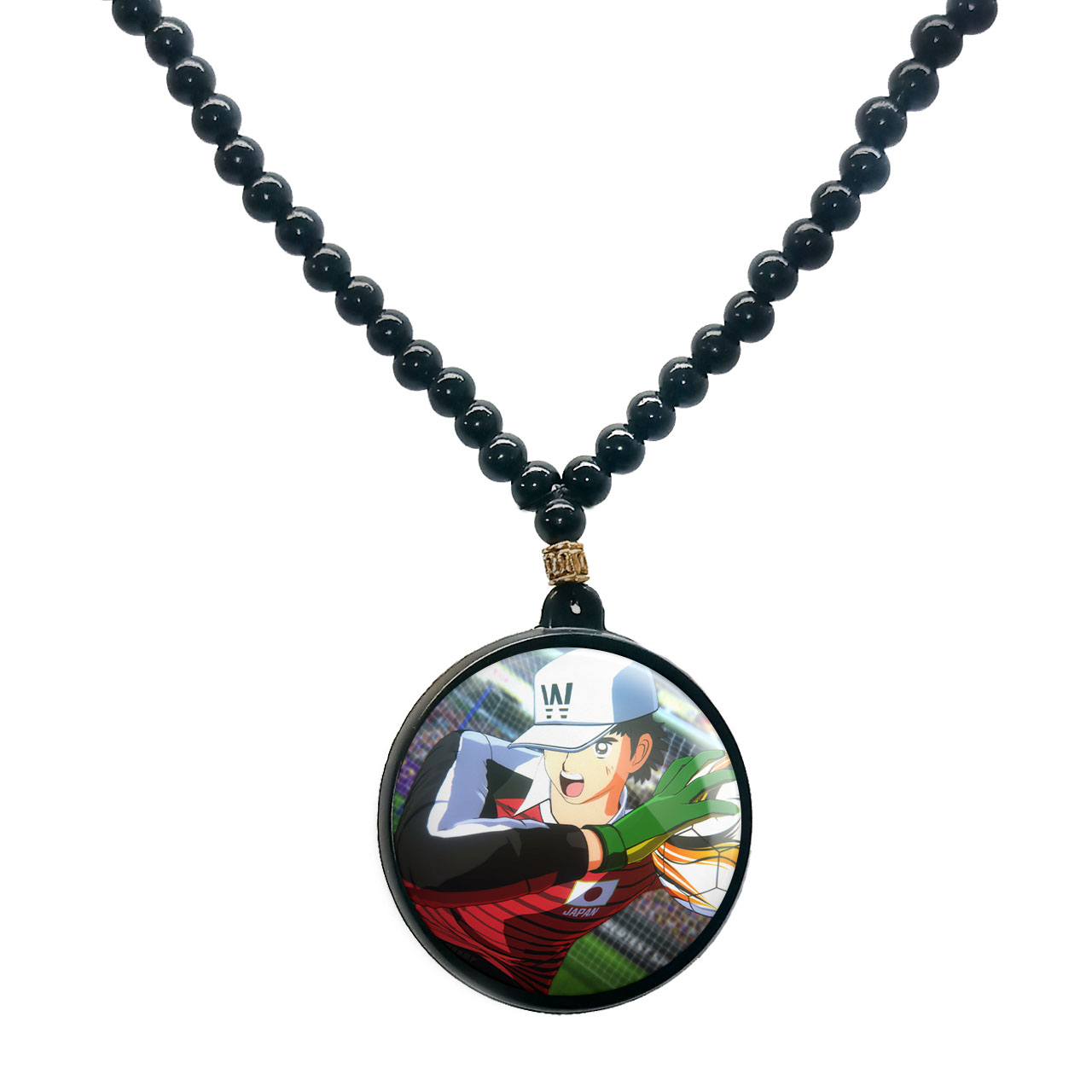 گردنبند پرمانه طرح فوتبالیست ها کد pmd.22343 مدل دو طرفه