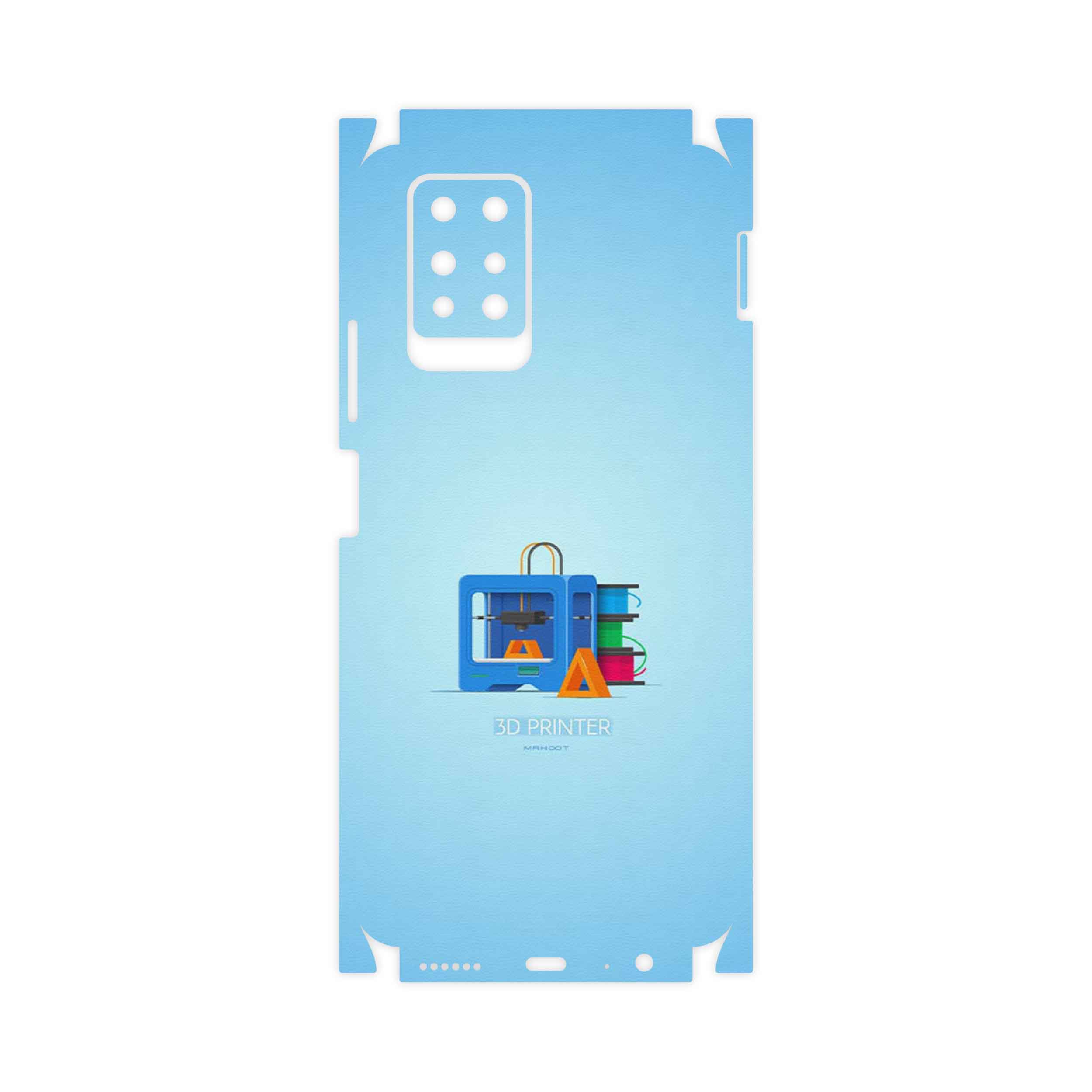 برچسب پوششی ماهوت مدل 3D Printer-FullSkin مناسب برای گوشی موبایل اینفینیکس Note 10 Pro