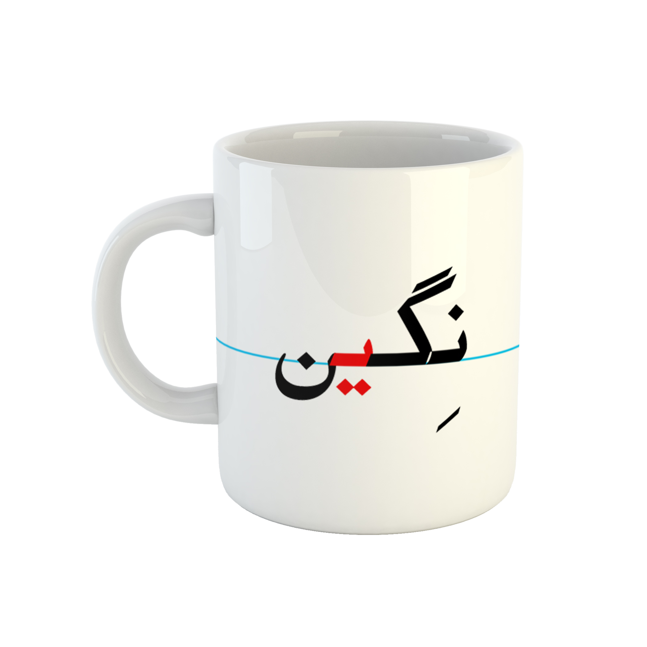 ماگ طرح نگین مدل دبستان