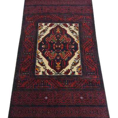 فرش دستبافت یک و نیم متری کد 4453