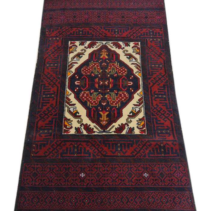 فرش دستبافت یک و نیم متری کد 4453