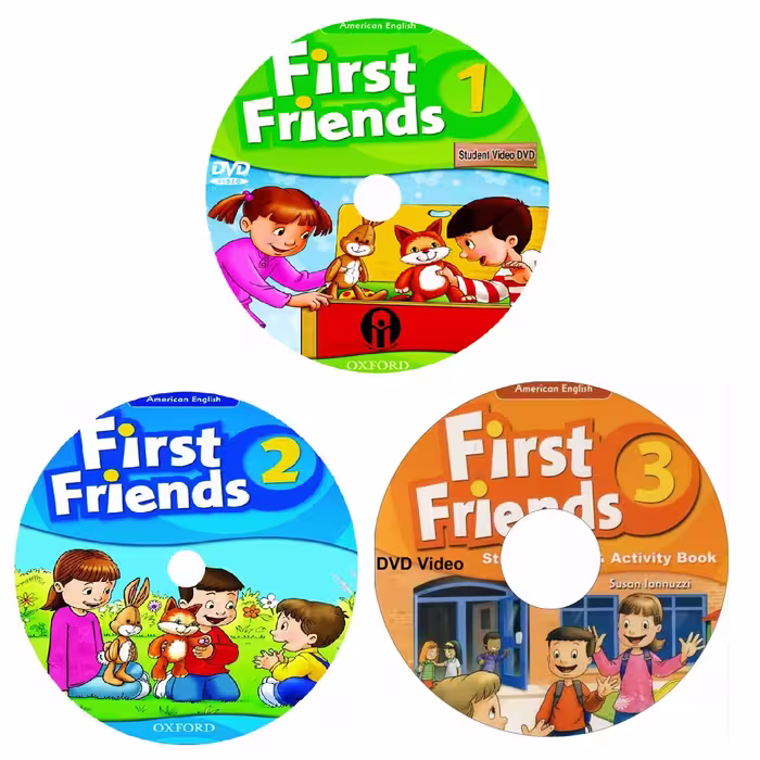 کتاب First Friends اثر Susan Lannuzzi انتشارات آکسفورد سه جلدی