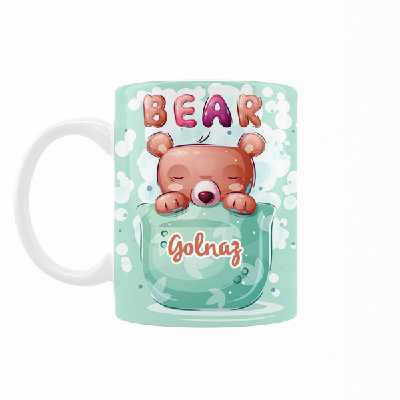 ماگ رژارت مدل اسم گلناز