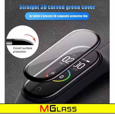 محافظ صفحه نمایش نانو ام گلس مدل NMG مناسب برای ساعت هوشمند شیائومی Mi Band 6 بسته سه عددی