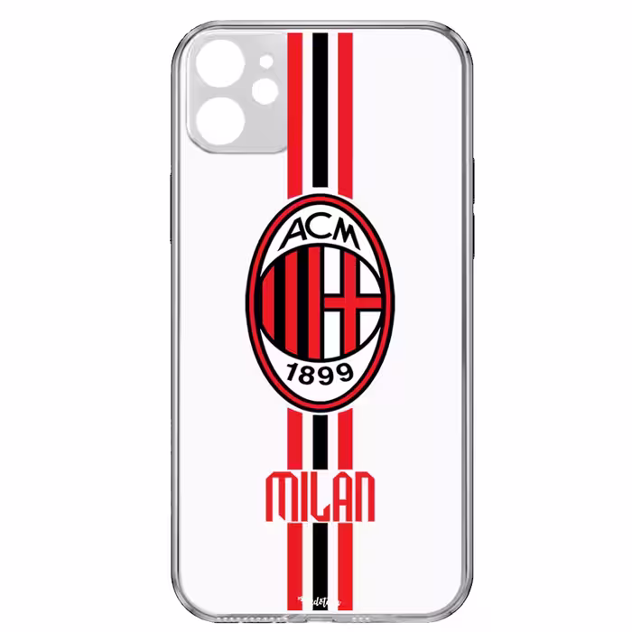 کاور طرح A.C Milan مناسب برای گوشی موبایل اپل iPhone 12 