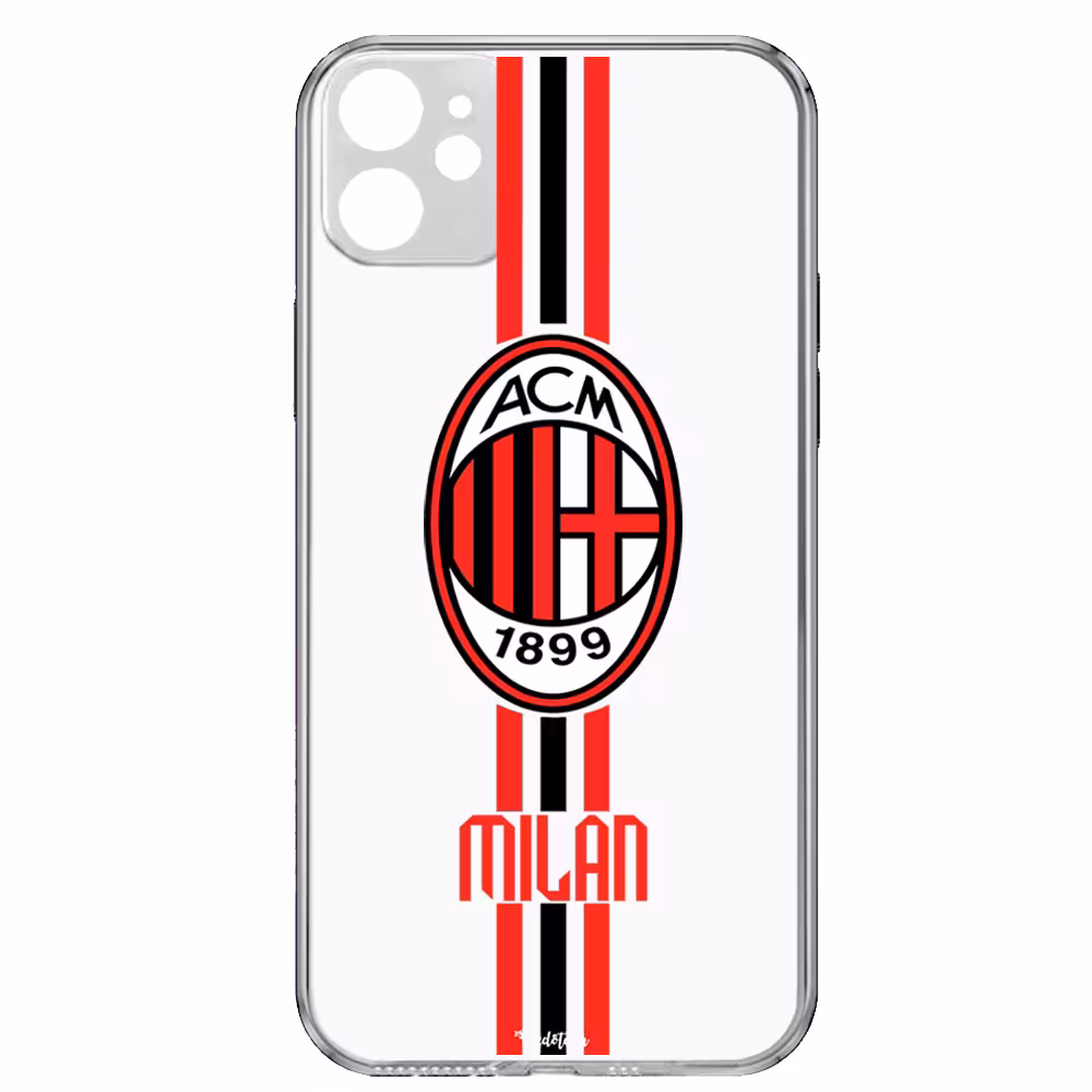 کاور طرح A.C Milan مناسب برای گوشی موبایل اپل iPhone 12 
