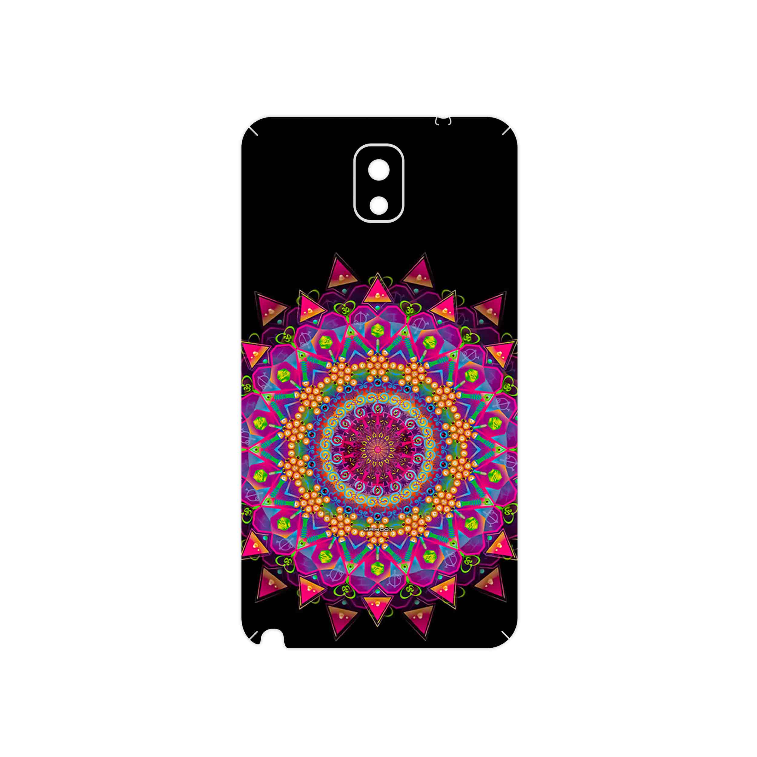 برچسب پوششی ماهوت مدل Mandala Design 5 مناسب برای گوشی موبایل سامسونگ Galaxy Note 3