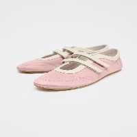 کفش بالرین اسپرت زنانه زارا SATIN EFFECT TOPSTITCHED BALLERINAS | تهران زارا TehranZara